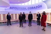 AAAFOTOS 2019-2020 Visita Luis Rubiales fotos Celta Ciudad Deportiva Mos