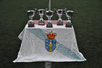 DELEGACION SANTIAGO Entrega Trofeos campeones de liga Oroso