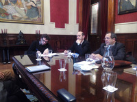Reunión no Concello da Coruña