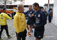 Uruguay Torneo Celta - Depor en Montevideo Celta e Depor xuntos