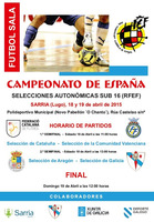 varios ARCHIVO DOCUMENTOS Documentos Cto. de España Sub16 Futbol Sala en Sarria