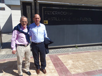Visita sede Castilla León Presidente en Federación Castilla León